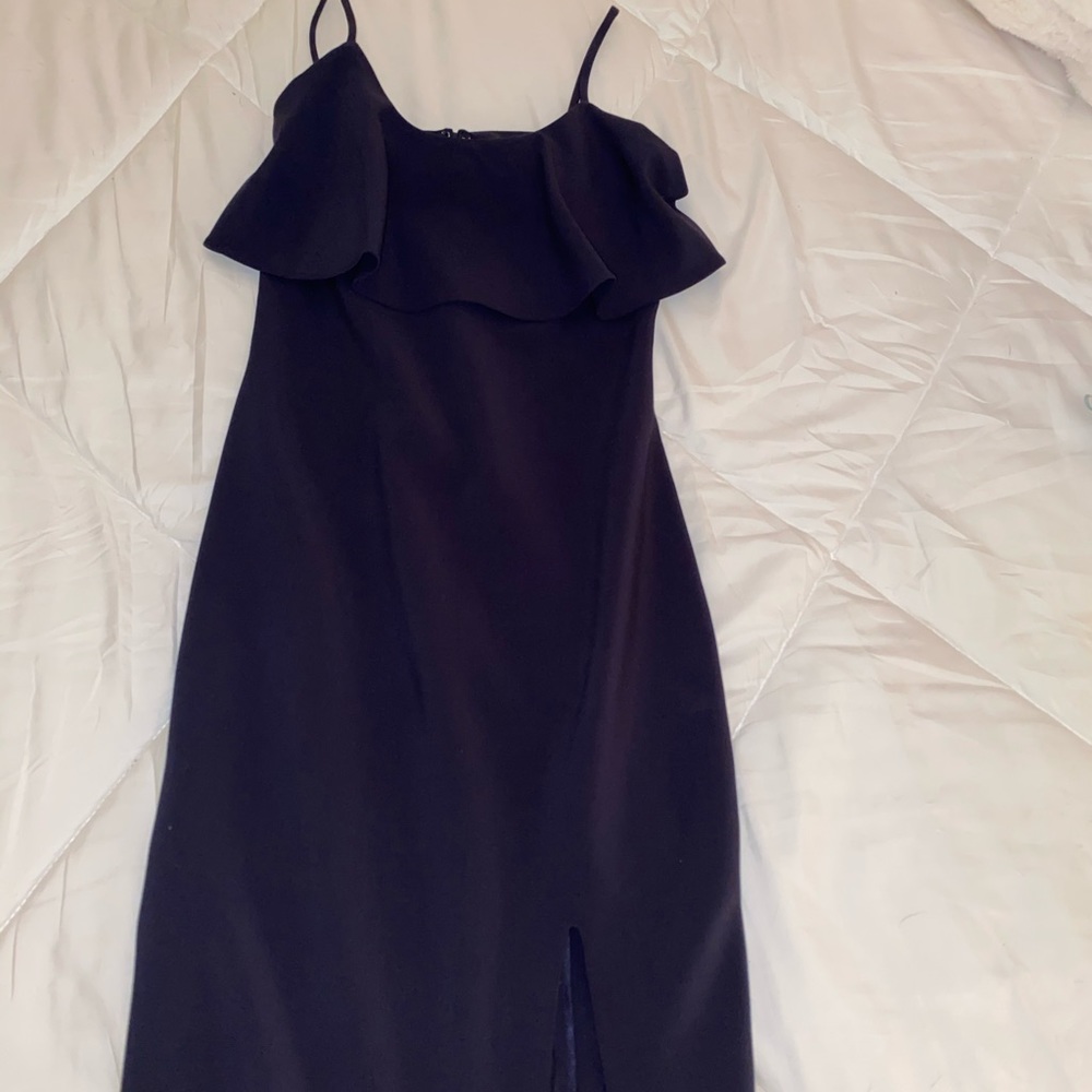 Revolve Navy below the knee Dress